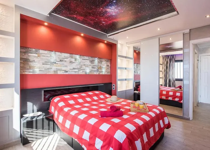 Lejlighedshotel 109 Penthouse , Incredible View, Marco Costa Adeje (Tenerife)