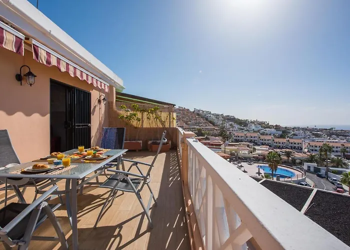 Lejlighedshotel 109 Penthouse , Incredible View, Marco Costa Adeje (Tenerife)